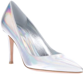 Gianvito Rossi Iridescent Court - Lyst