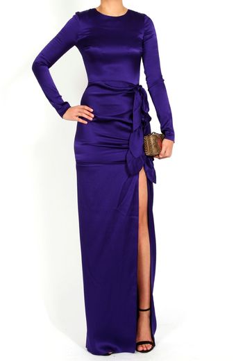 Gryphon Ny Knotty Maxi Dress in Purple - Lyst