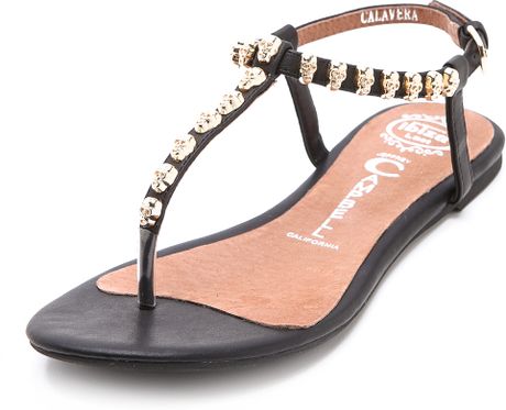 studded jeffrey calavera campbell sandals skull