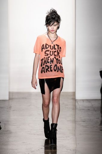 Jeremy Scott Fall 2013 Runway Look 2 - Lyst