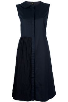 Labour Of Love Asymmetric Collar Dress - Lyst