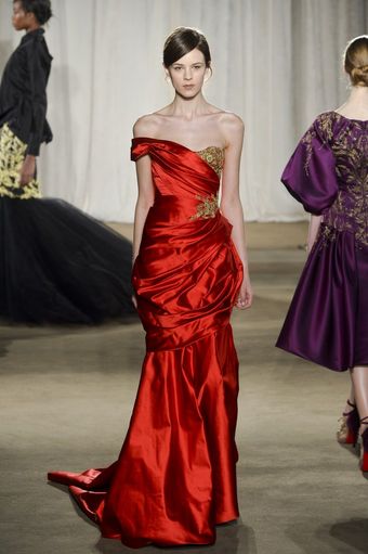 Marchesa Fall 2013 Runway Look 26 - Lyst