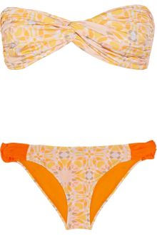 Matthew Williamson Mosiacprint Bandeau Bikini - Lyst