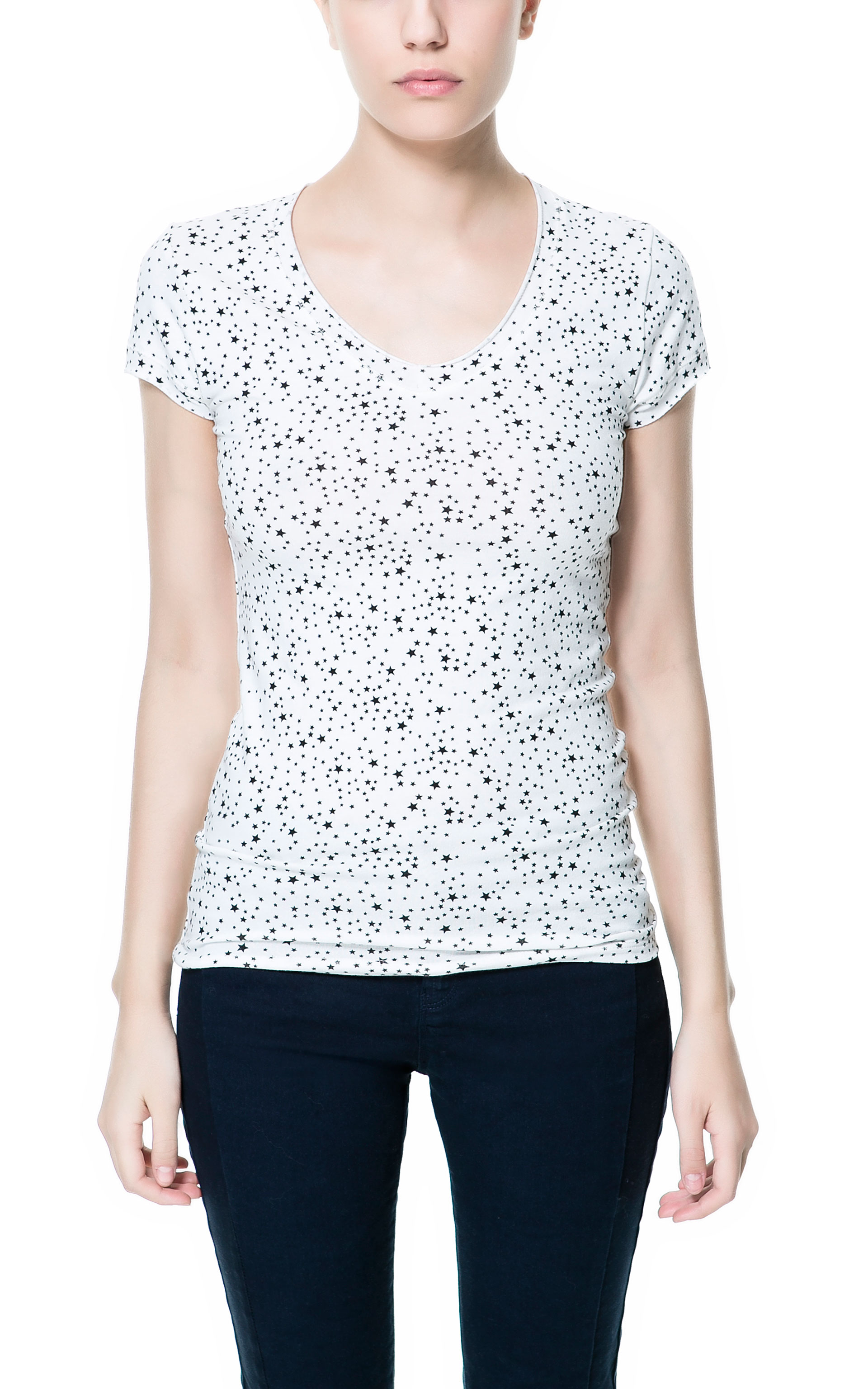 polka dots tshirt