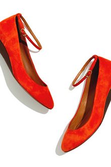 Madewell Ankle Strap Mini Wedge - Lyst