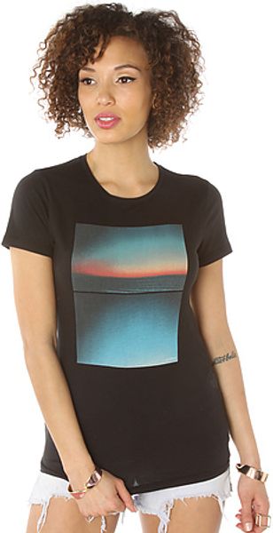 Nixon The Seaview Tee in Black - Lyst