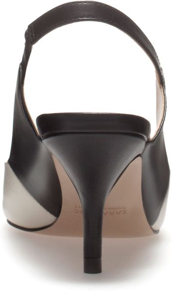 zara sling back