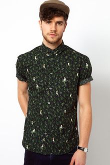Paul Smith Shirt with Parrot Print - Lyst