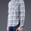 Rag & Bone Plaid Shirt in Blue for Men - Lyst