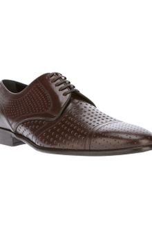 Dolce & Gabbana Perforated Laceup Shoe - Lyst