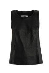Maison Martin Margiela Leather Tank Top
