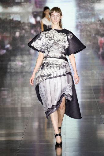 Mary Katrantzou Fall 2013 Runway Look 5 - Lyst
