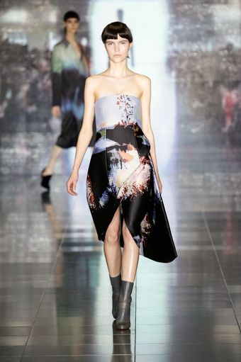 Mary Katrantzou Fall 2013 Runway Look 8 - Lyst