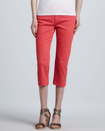 Not Your Daughter's Jeans Ariel Blingpocket Cropped Jeans - Lyst