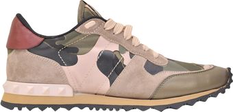 Valentino Camouflage Sneakers - Lyst