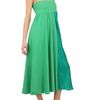 Antonio Marras Cotton Voile and Jersey Long Skirtdress in Green (emerald) - Lyst