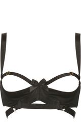 Bordelle Techno Mesh Open Bra
