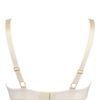 Bordelle Techno Mesh Open Bra in White (off white) - Lyst