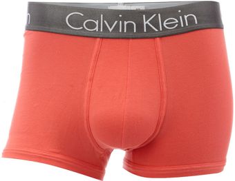 Calvin Klein Gunmetal Underwear Trunk - Lyst