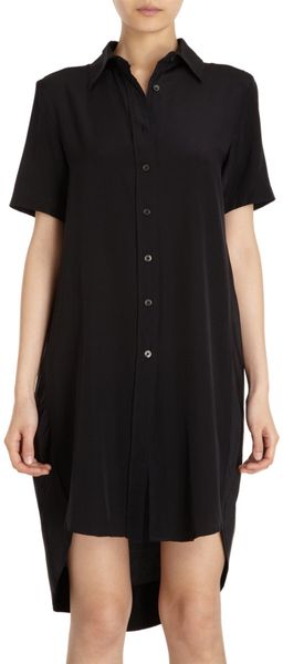 Co. High Low Hem Shirt Dress - Lyst