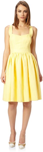 French Connection Mandy Linen Strappy Dress - Lyst