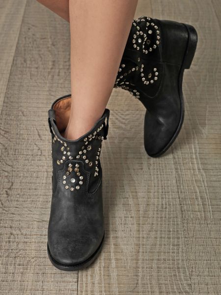 isabel marant cluster studded boots