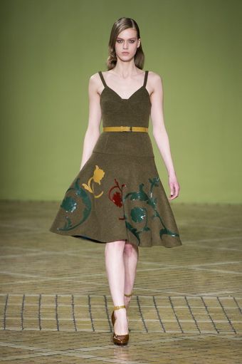 Jonathan Saunders Fall 2013 Runway Look 1 - Lyst