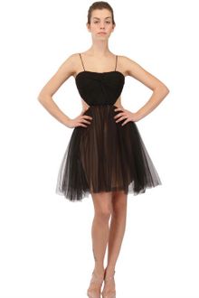 Maria Lucia Hohan Draped Front Tulle Dress - Lyst