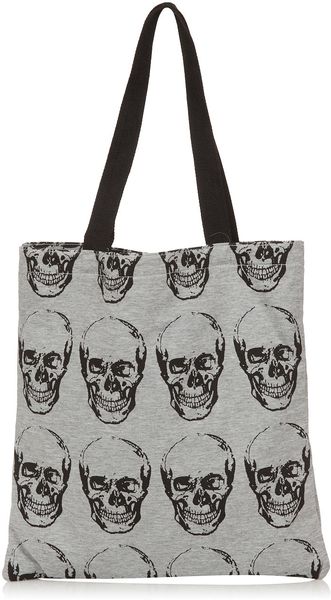 Topshop Skull Shopper - Lyst