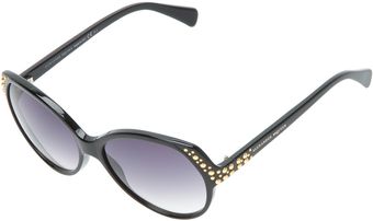 Alexander McQueen Studded Sunglasses - Lyst