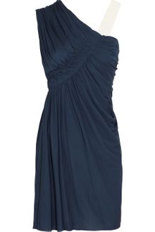 Alexander Wang Draped Ruched Stretch Jersey Dress - Lyst