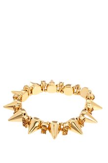 Asos Spike Stone Stretch Bracelet - Lyst