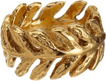 Aurelie Bidermann Gold Lunada Bay Ring - Lyst