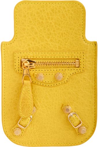 Balenciaga Arena Giant Gold Iphone - Lyst