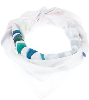 Balmain Printed Scarf - Lyst