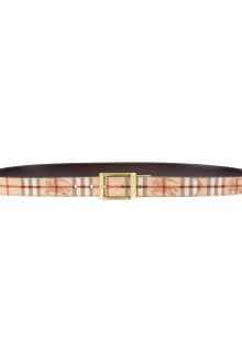 Burberry Reversible Haymarket Check Belt - Lyst