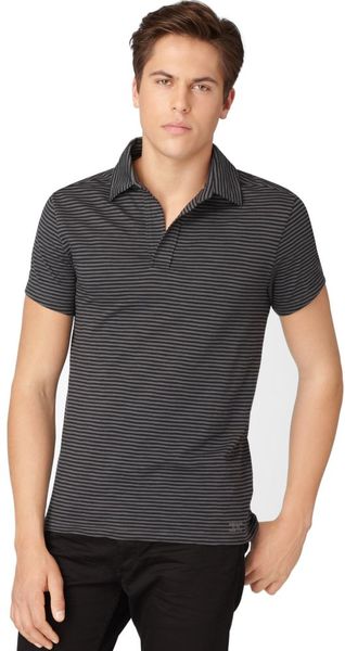 Calvin Klein Jeans Striped Polo - Lyst