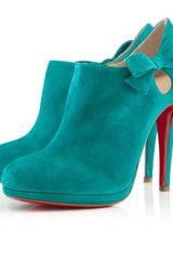Christian Louboutin Bow Detail Ankle Boots