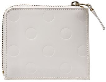 Comme Des Garçons Polka Dots Embossed Wallet - Lyst