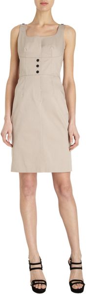 Derek Lam Fitted Tank Dress - Lyst