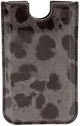 Dolce & Gabbana Leopard Print Blackberry Case - Lyst