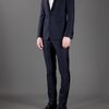 Dolce & Gabbana Suit with Contrast Piping in Blue for Men (navy) - Lyst