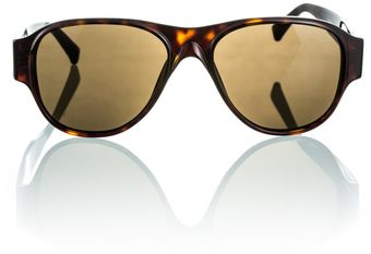 Dries Van Noten Dries Van Noten Thick Aviator Frames - Lyst