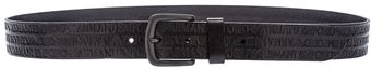 Emporio Armani Douglas Embossed Belt - Lyst
