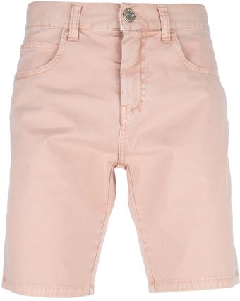 Frankie Morello Shorts with Contrast Plaque - Lyst