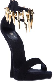 Giuseppe Zanotti Concave Wedge Sandal - Lyst