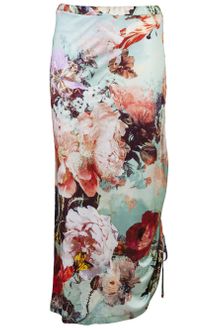 Jean Paul Gaultier Floral Skirt - Lyst