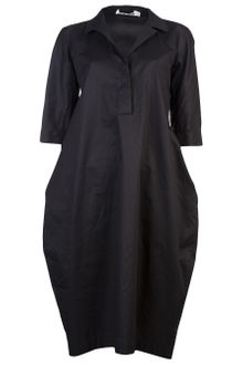 Jil Sander Niagara Twill Dress - Lyst