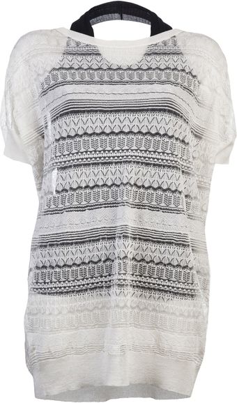 Junya Watanabe Pointelle Sweater - Lyst