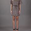 Kenzo Striped Shirt Dress in Black - Lyst